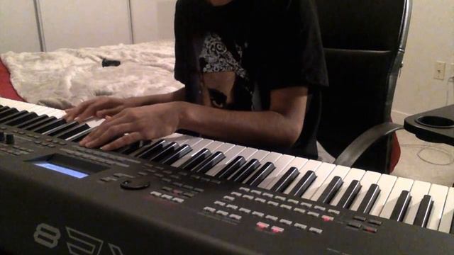 Ambitionz Az a Ridah - 2Pac Instrumental remake on Piano смотреть онлайн