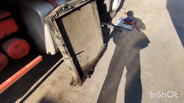 Iveco EvtoTech снятие радиатора #какснятьрадиатор смотреть онлайн