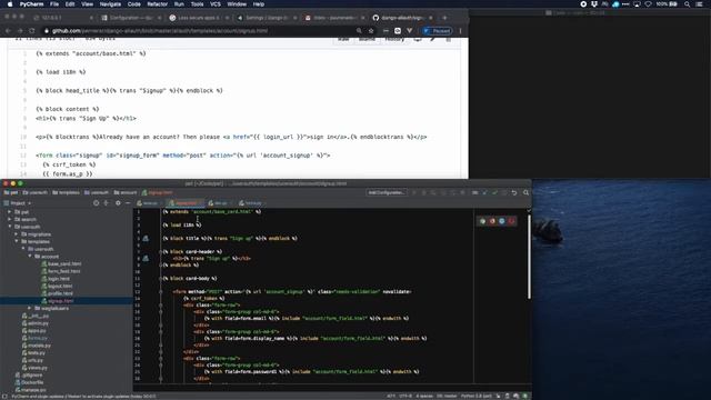 06 Signup and password reset with allauth in Django смотреть онлайн