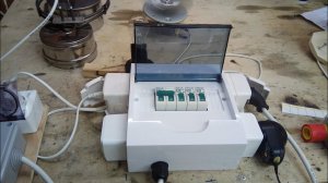 Щиток для деревянной коптильни