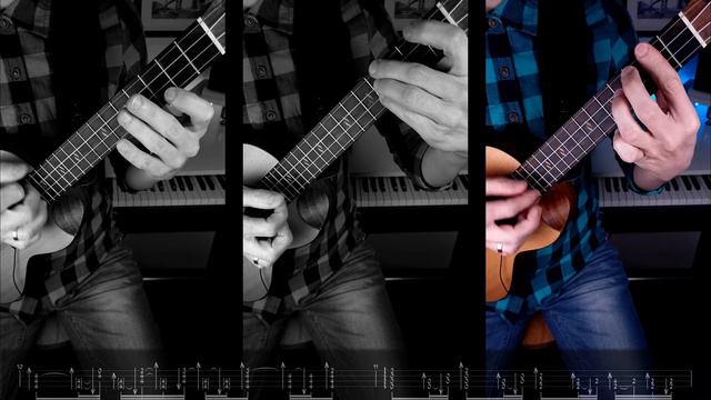 HOW TO PLAY Bullet For My Valentine - Tears Don't Fall for 1 MINUTE [UKULELE TUTORIAL] смотреть онлайн