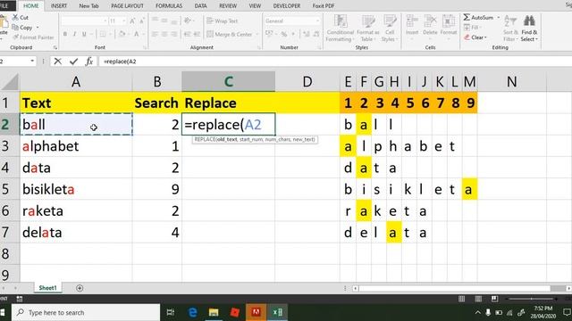Excel Search and Replace Function смотреть онлайн