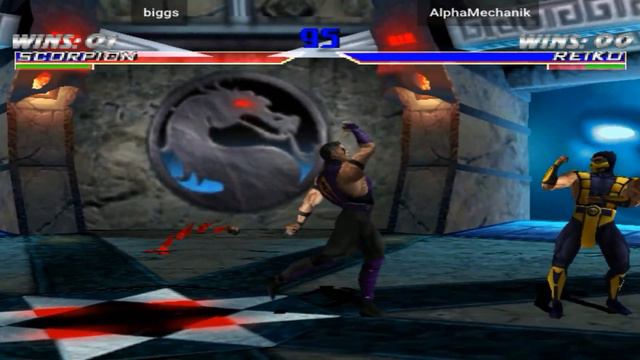 Mortal Kombat Gold - biggs vs AlphaMechanik смотреть онлайн