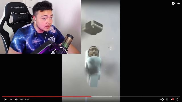 ✅ САМАЯ Сумасшедшая РЕАКЦИЯ На СКИБИДИ ТУАЛЕТ! + Градус! смотреть онлайн