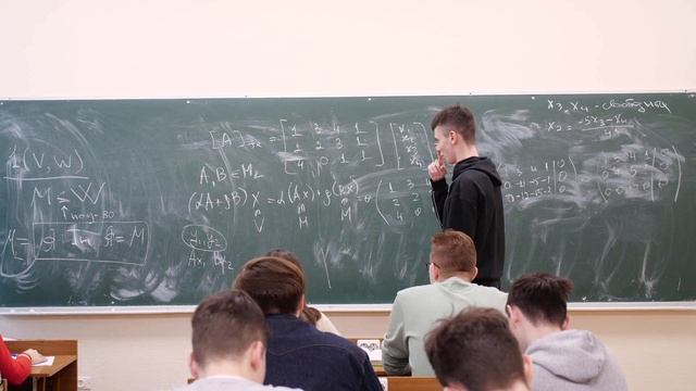 Матвеев С.А. | Семинар 3 по Линейной алгебре, 2 семестр, 2023 | ВМК МГУ смотреть онлайн