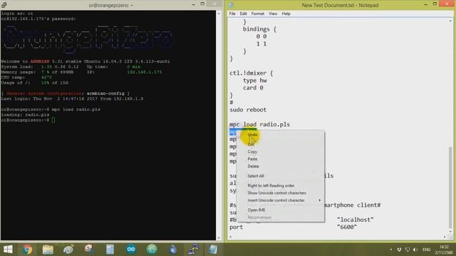 วิธีการทำ Orange pi zero Internet Radio Steaming and control with Smartphone смотреть онлайн