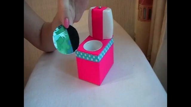 как сделать унитаз для кукол смотреть онлайн
