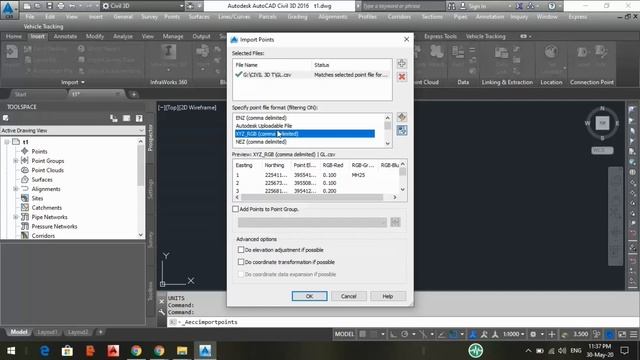 CIVIL 3D MALAYALAM TUTORIAL, HOW TO IMPORT POINTS FROM EXCEL TO CIVIL 3D смотреть онлайн