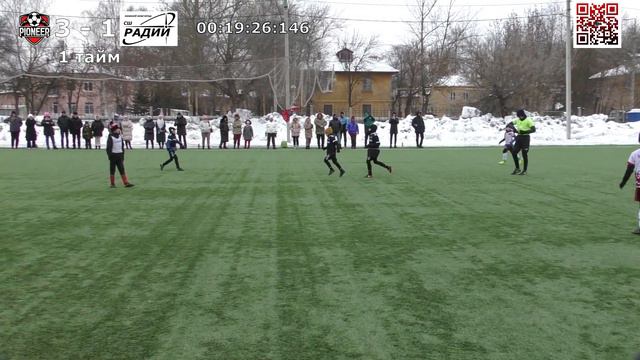 Матч 15 01 23 ФК Пионер и СШ Радий Зимнего Первенства СШОР-8 "Зима22-23" по 2014 г.р смотреть онлайн
