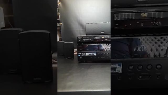 Yamaha RX-V573 & Definitive Technology Pro 600 Surround Sound System