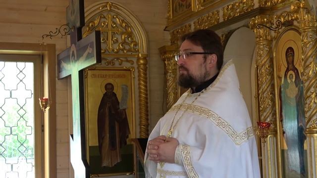 Проповедь настоятеля о.Виталия в праздник Вознесения Господня смотреть онлайн