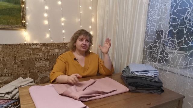 Обзор тканей - из чего планирую шить весенний гардероб смотреть онлайн