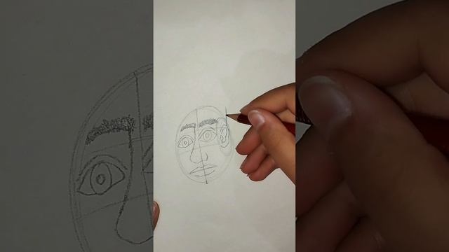 how to drawing face sketch #part45 смотреть онлайн