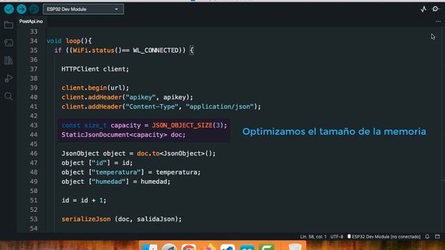 #ESP32 #ESP32Arduino ? CURSO TUTORIAL ESP32 ARDUINO DESDE CERO? arduinoJson API POST Supabase смотреть онлайн