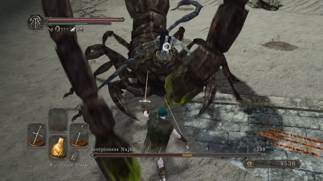 Scorpioness Najka - Solo Melee Guide with No Shield (Dark Souls 2) смотреть онлайн