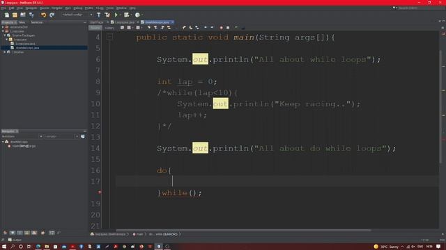 Do while loops in java , Loops part-2nd Java course for beginners смотреть онлайн