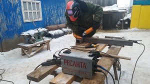 Изготовление самодельного КУНа на трактор т 25 часть 4