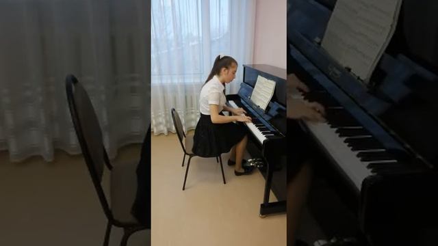 Эртурк Алиса, МБУ ДО ДШИ "Камертон", фортепиано, младшая группа, Черни К.-Гермер Г. часть 2 Этюд №2 смотреть онлайн