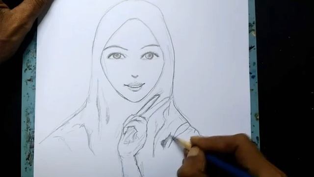 Cara Menggambar Perempuan Berhijab смотреть онлайн