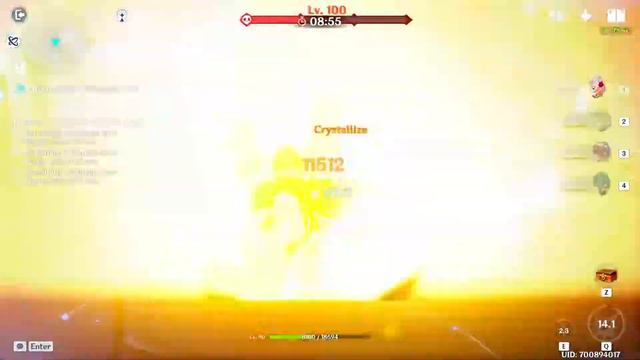 SATISFYING NOELLE GAMEPLAY - 2.3 Abyss Noelle Genshin Impact смотреть онлайн