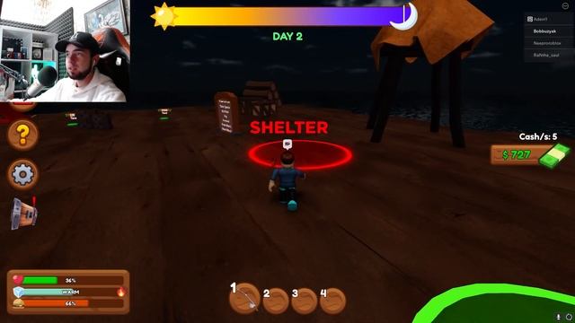 ПРОВЕЛ 7 ДНЕЙ В ОТКРЫТОМ МОРЕ В ROBLOX смотреть онлайн