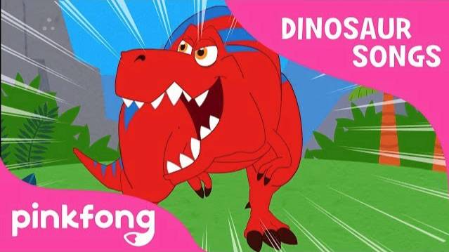 Tyrannosaurus-Rex | DInosaur Song | Pinkfong Songs for Children смотреть онлайн
