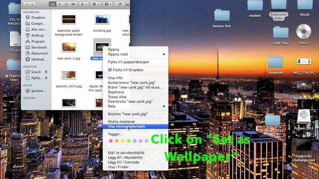 How To Set A Picture As A Wallpaper On A MacBook