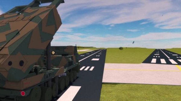 JGSDF - M270 Multiple Launch Rocket System Truck [ＭＲＬＳ] Showcase! // Roblox plane Crazy