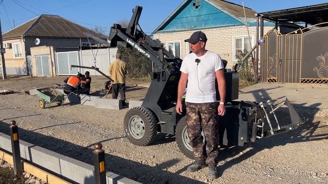 ВИДЕО ОТЗЫВ г.БУДЁННОВСК СТАВРОПОЛЬСКИЙ КРАЙ мини погрузчик Волгодонец смотреть онлайн