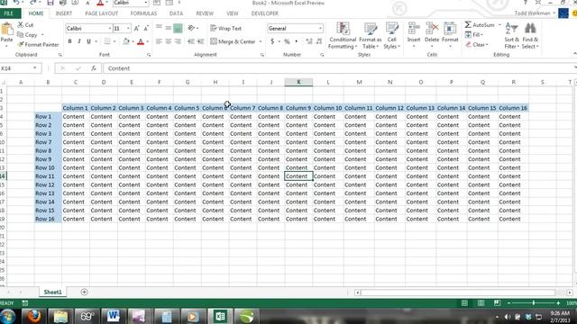 Learn Excel (In-Depth) Full Course Part 21: How to Delete Hide & Unhide Rows Columns & Cells 2010 смотреть онлайн