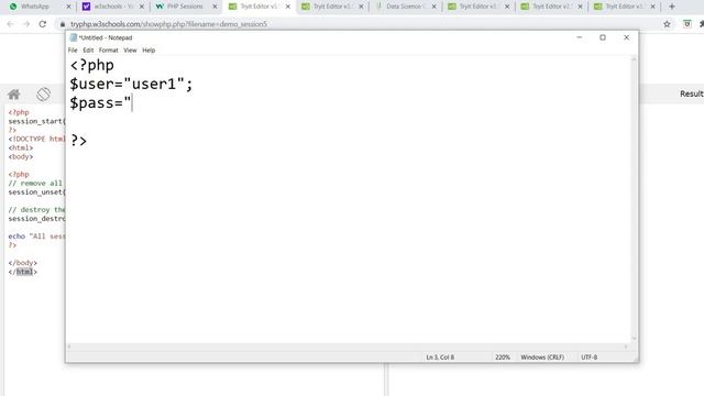 Session in php смотреть онлайн
