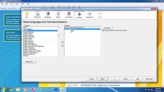 The Application Wizard - Iron Speed Designer V11.0 смотреть онлайн