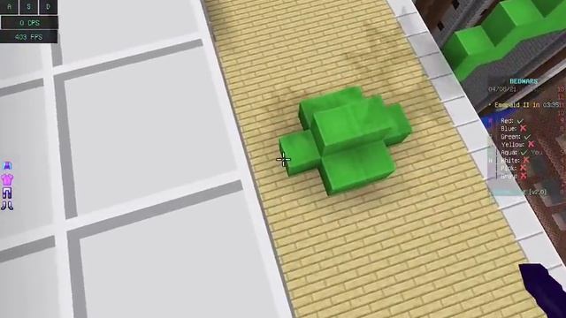 Играем в BedWars на сервере Gamster смотреть онлайн