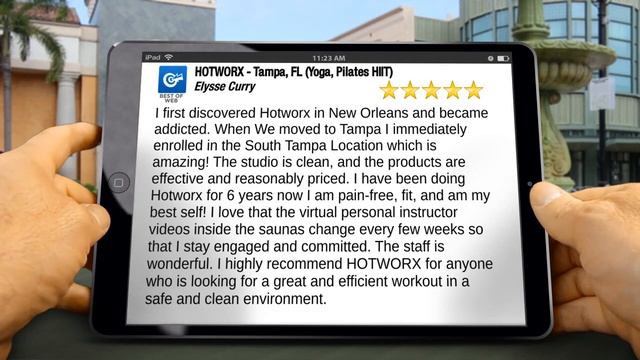 HOTWORX - Tampa, FL (Yoga, Pilates HIIT) Tampa Incredible Five Star Review by Elysse C. смотреть онлайн
