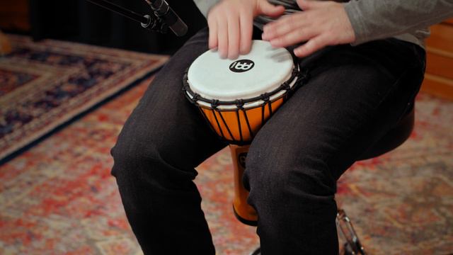 Meinl Percussion 7" Junior Djembe, Yellow (JRD-Y) смотреть онлайн