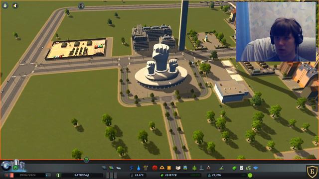 НАЧАЛО ТОТАЛИТАРИЗМА ● Cities: Skylines #9 (БАТЯГРАД) смотреть онлайн