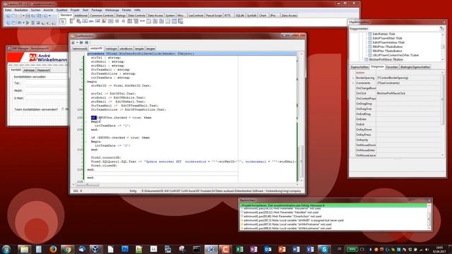 Lazarus und Free Pascal UserProfile Kontakt Save mySQL Update #40 смотреть онлайн