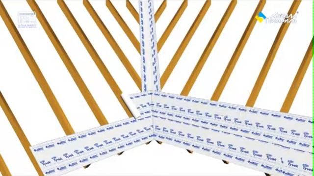 обучающее видео 2  Устройство обрешетки для метал черепицы