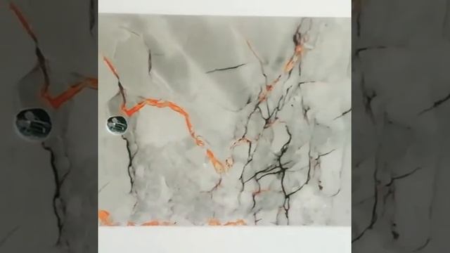 Гибкий камень, Гибкий мрамор Азул Сиело на кухонном фартуке. Размер листа 71х284 см. смотреть онлайн