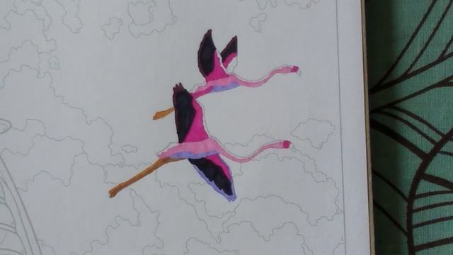 How I Colour A George Toufexis Colour By Number Picture