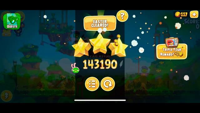 Angry Birds Seasons | Pig Days Part 10 - includes EASTER - all 3 stars 🌟 🌟 🌟 смотреть онлайн