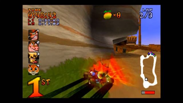 Crash Cove - Trophy Race - Crash Team Racing - 101% Playthrough (Part #1) смотреть онлайн