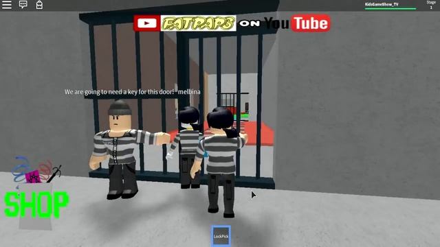 ПОБЕГ ИЗ ТЮРЬМЫ в ROBLOX Нас не поймала ПОЛИЦИЯ убегаем от Полиции смотреть онлайн