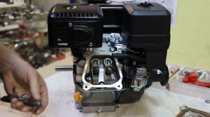Двигатель LONCIN G200F 6,5 л.с. для снегоуборщика. Замеры твердости распредвала по Роквеллу