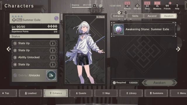 Nier Reincarnation - First Costume Awakenings (No Debris!) смотреть онлайн