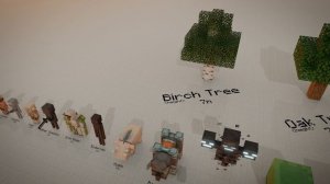 Minecraft Size Comparison - Сравнение размеров объектов Майнкрафта
