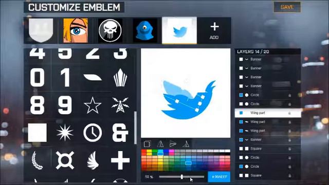 Battlefield 4 / BF4 Twitter Logo Emblem Tutorial смотреть онлайн