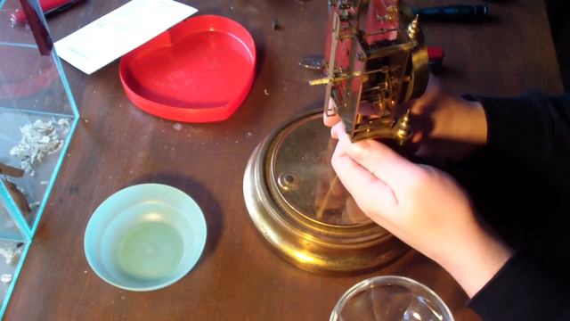 Drehpendeluhr Gustav Becker wird aufgearbeitet Teil 1 смотреть онлайн