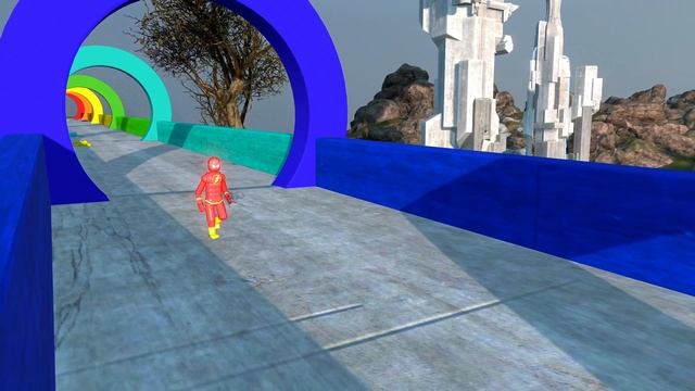 FLASH NPC AI DEATH RUN With Active Ragdoll Physics - Overgrowth