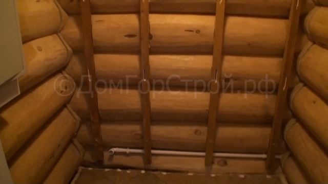 Плавающая обрешетка бревенчатой стены смотреть онлайн